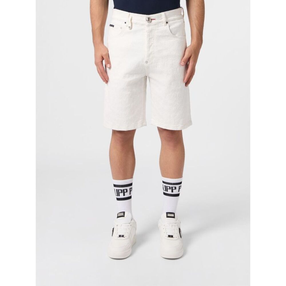 Philipp Plein Shorts Men White 1